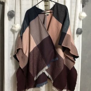 Flannel Poncho